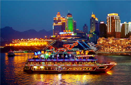 重庆两江夜景游轮